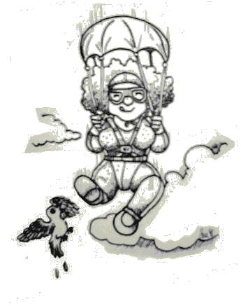 Parachuting Pam