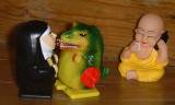 Photo: Nunzilla and Godzilla battle it out