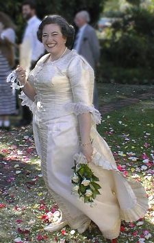 Giulia's wedding dress